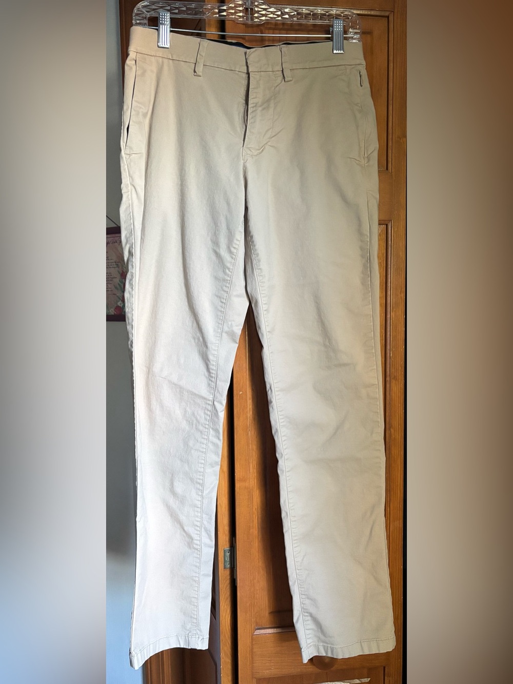 Old Navy Tan Tech Straight Pants